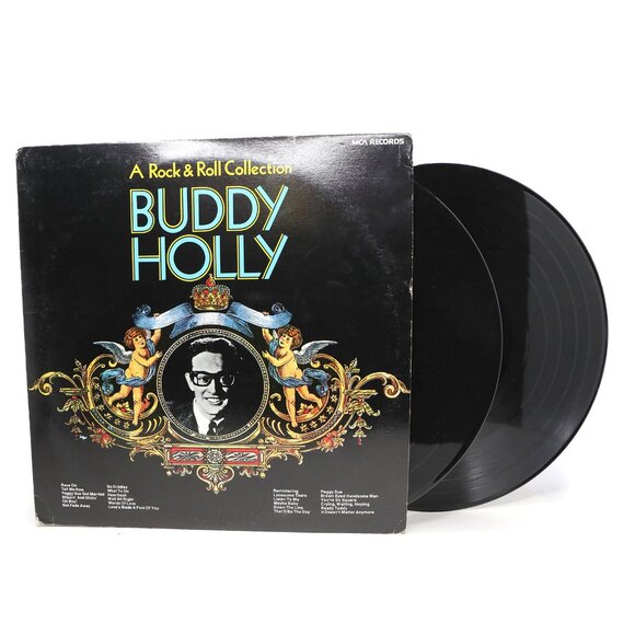 Vintage Buddy Holly: A Rock & Roll Collection Double Album Gatefold Cover Vinyl - Picture 6 of 6